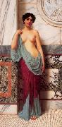John William Godward At the Thermae France oil painting artist